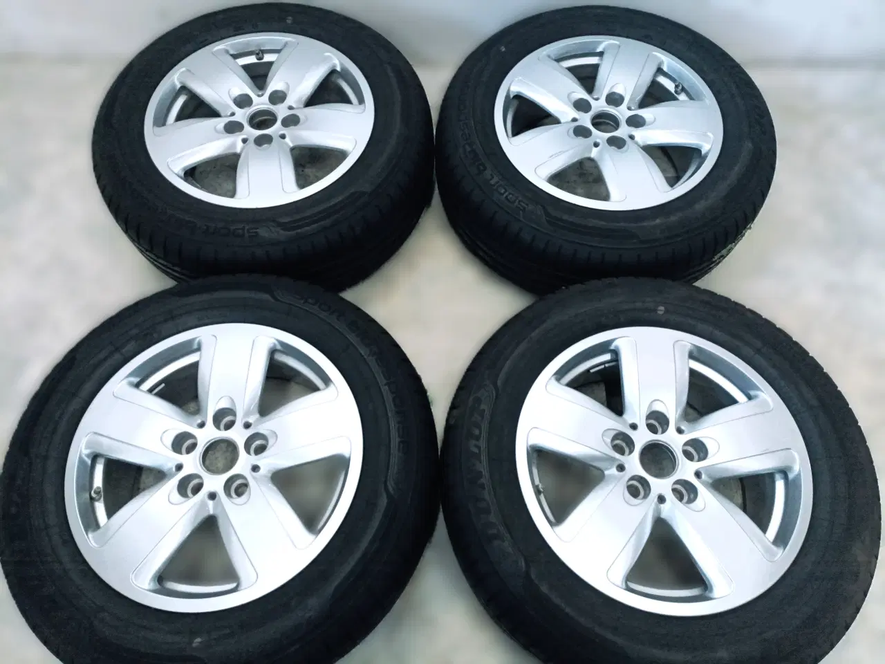 Billede 5 - 5x112 16" ET41 nav 66,6ø MINI sommersæt inkl. TPMS