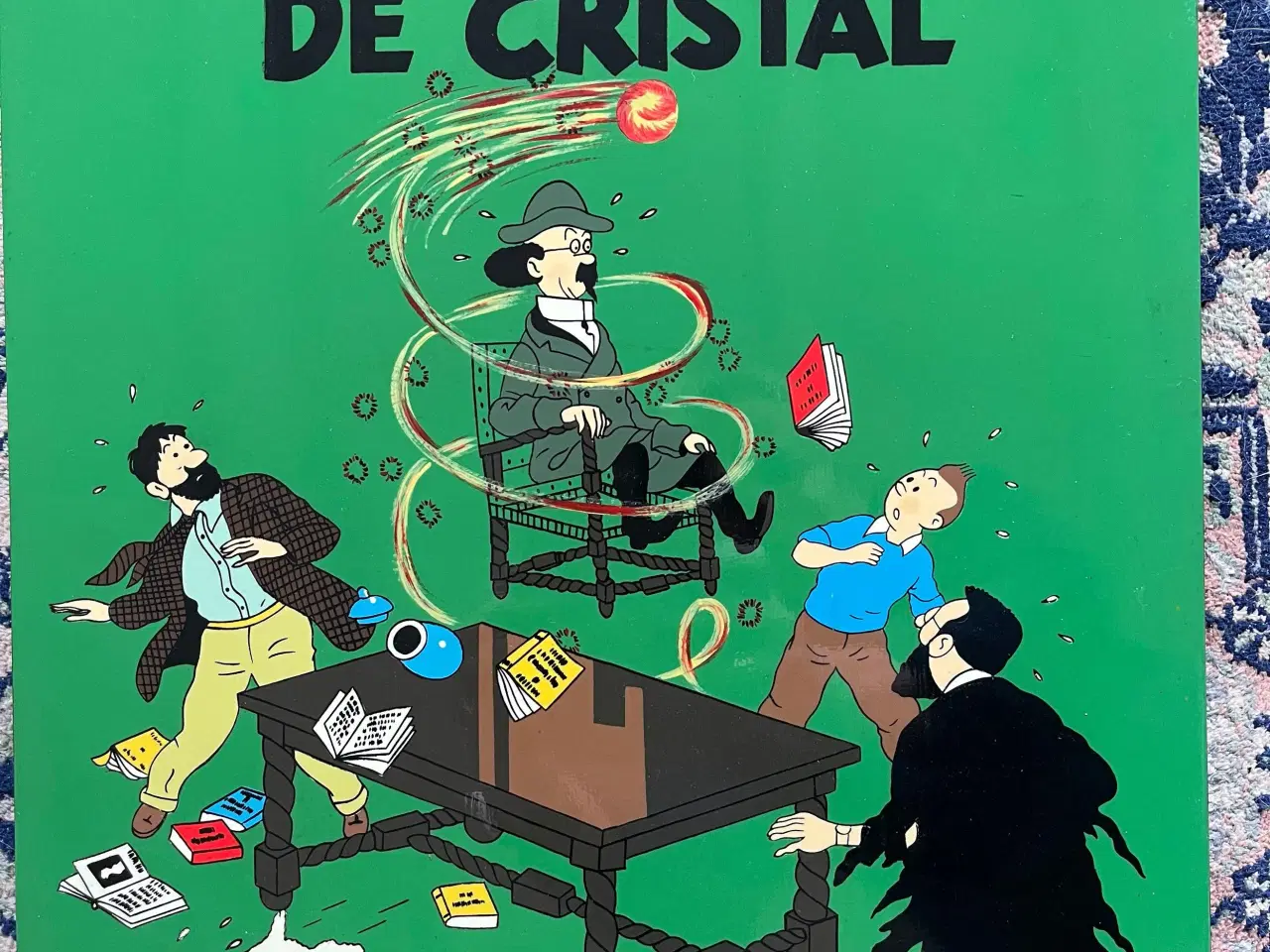 Billede 5 - Plakater i lak Tintin
