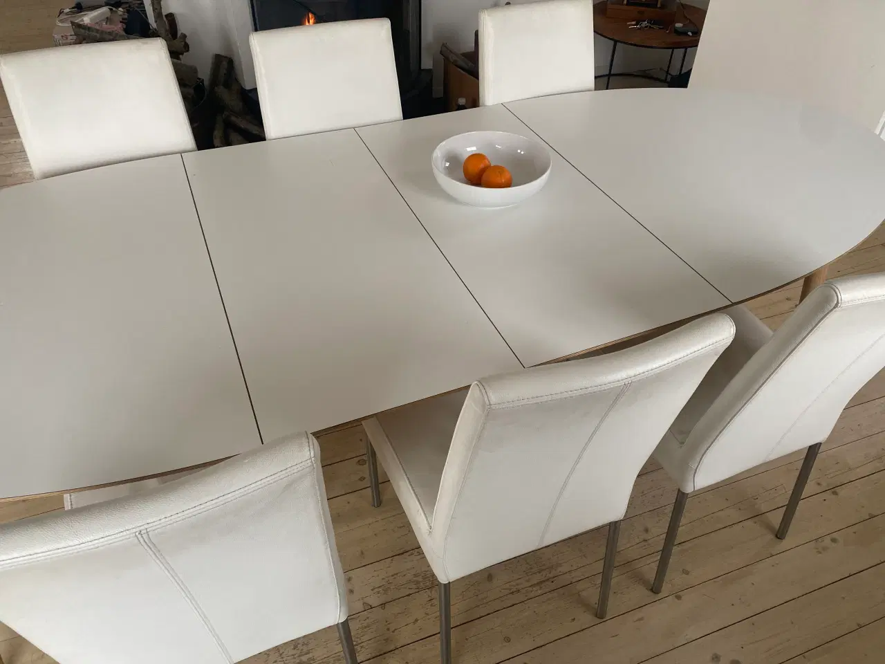 Billede 3 - Kristensen og Kristensen Læderstole hvid