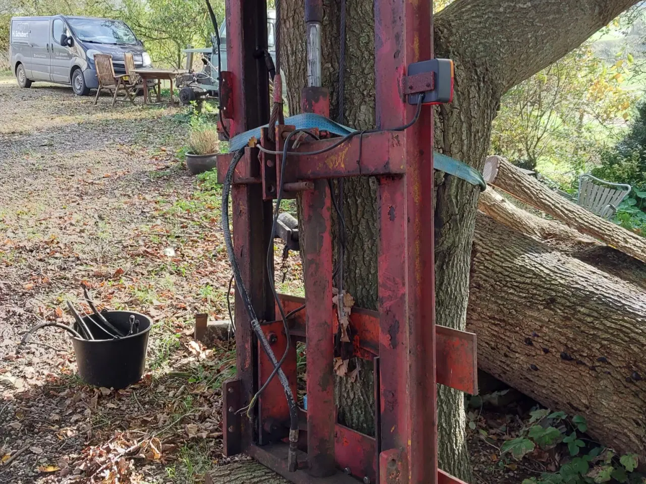 Billede 1 - Byggelift komplet med hydraulikblok