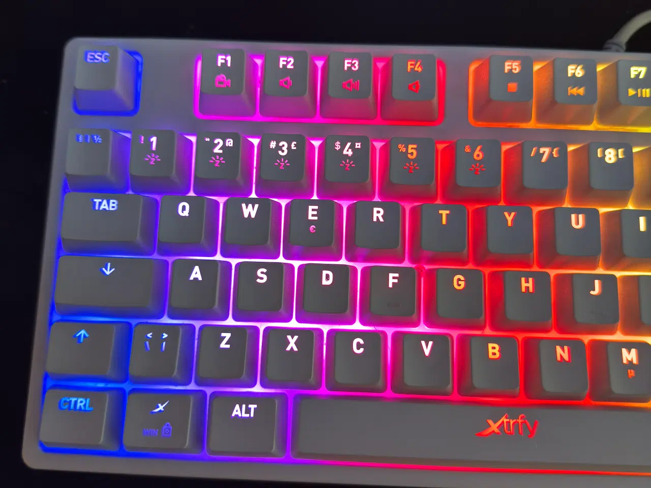 Billede 2 - Xtrfy k4 TKL keyboard