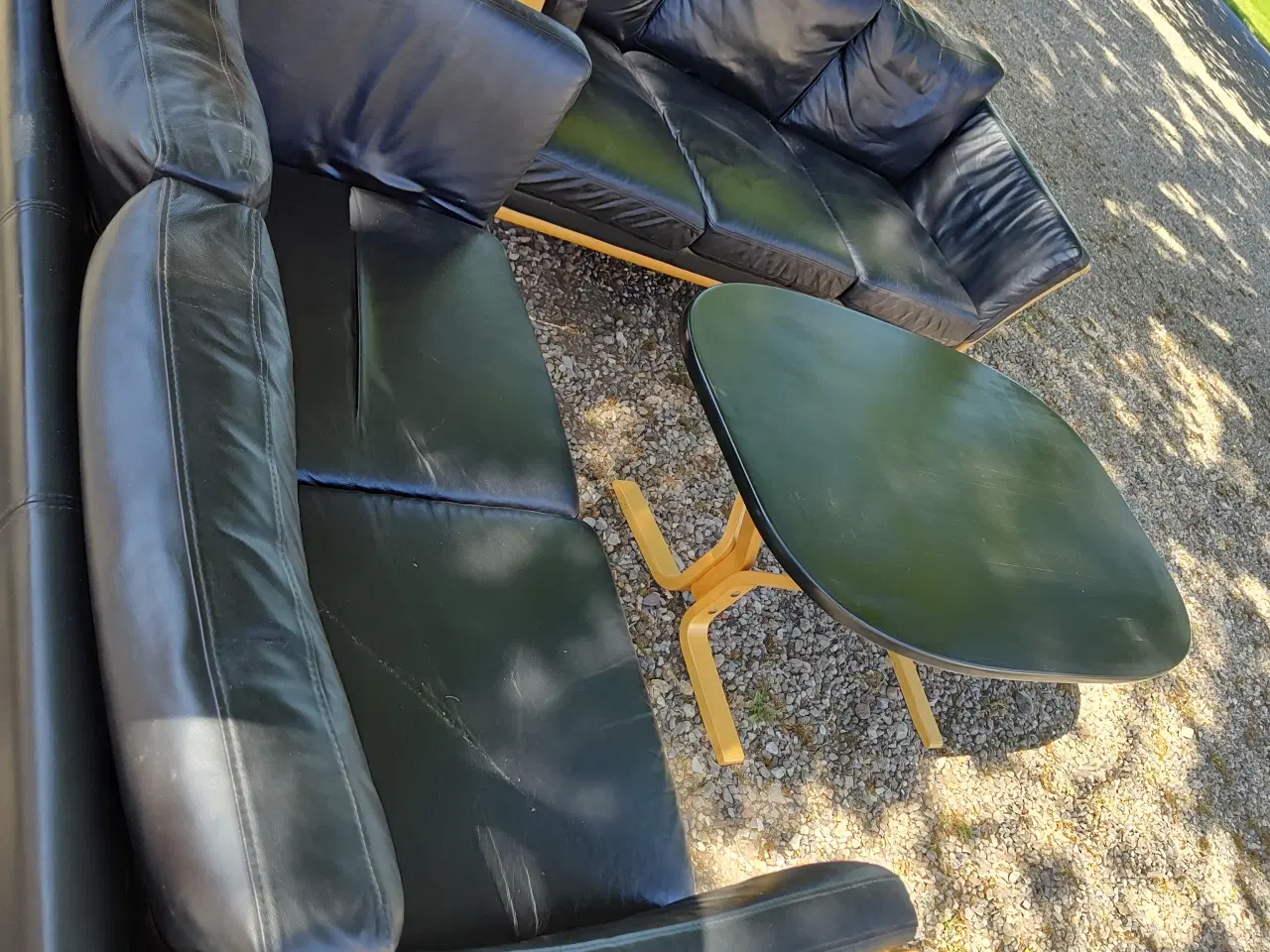 Billede 6 - Sofasæt + sofabord.