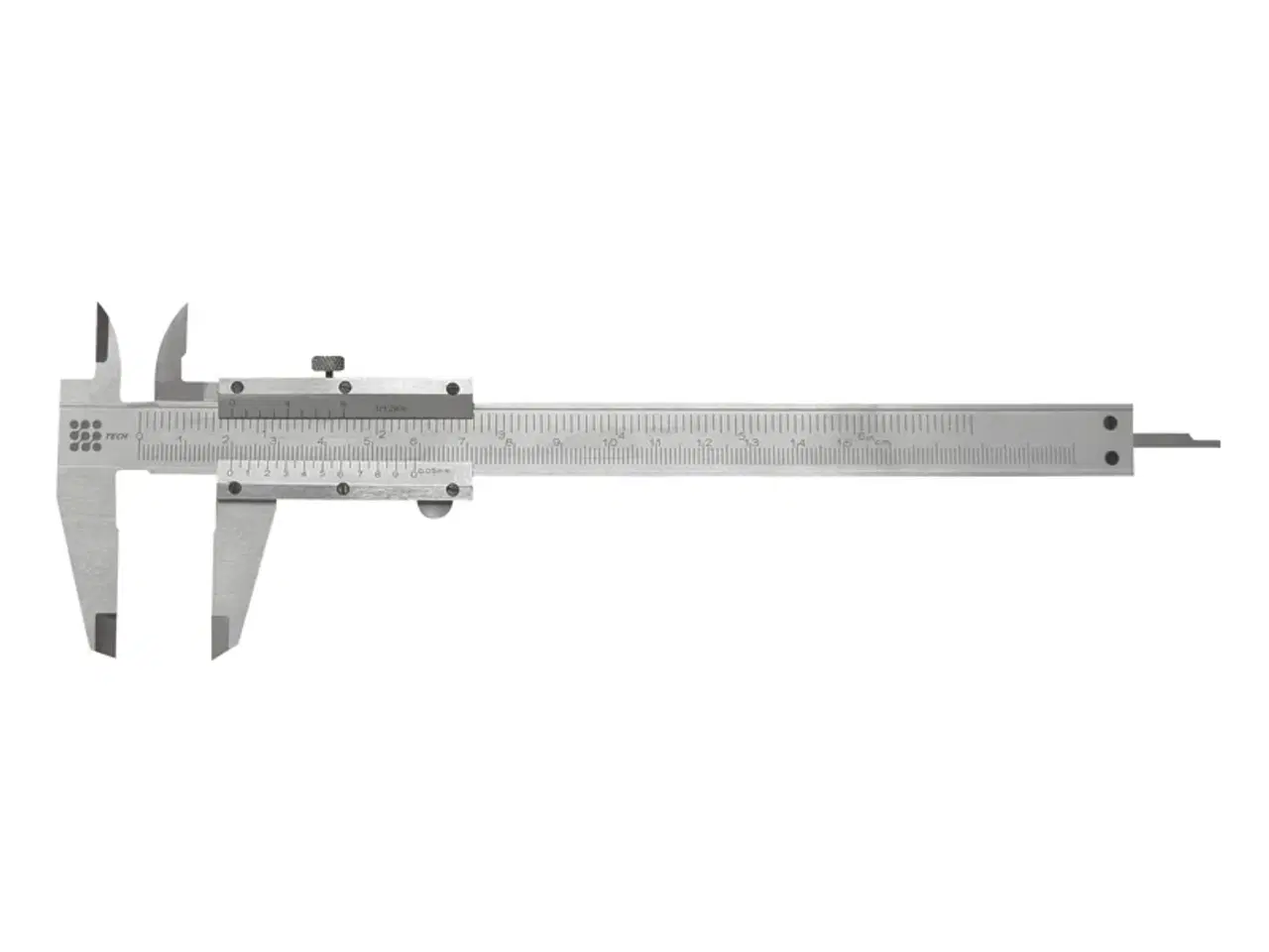 Billede 1 - Skydelære med skruelås 0-150x0,05 mm (TECH brand, Economy) og 40 mm kæber
