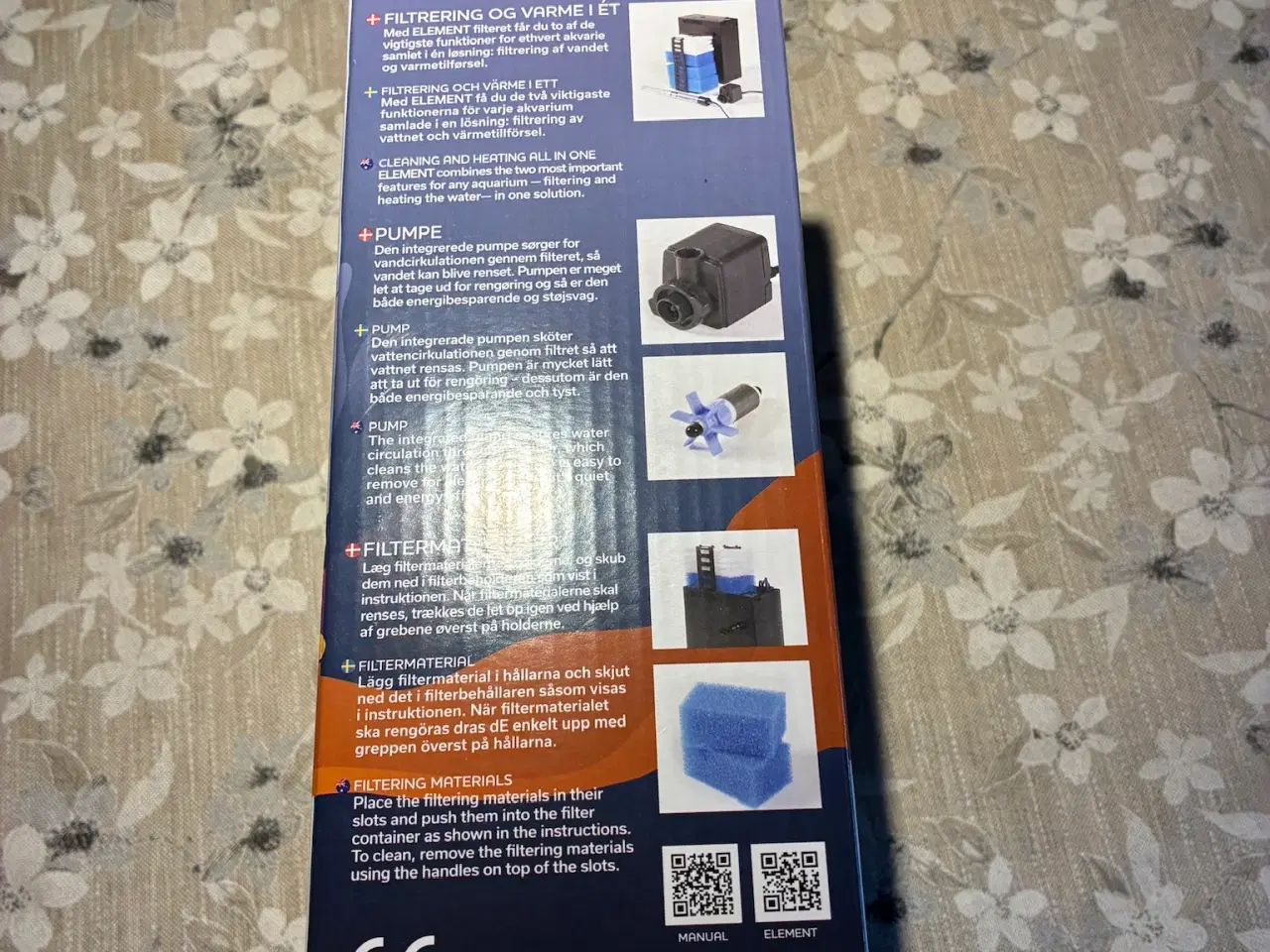 Billede 3 - Komplet filter til ELEMENT akvarie