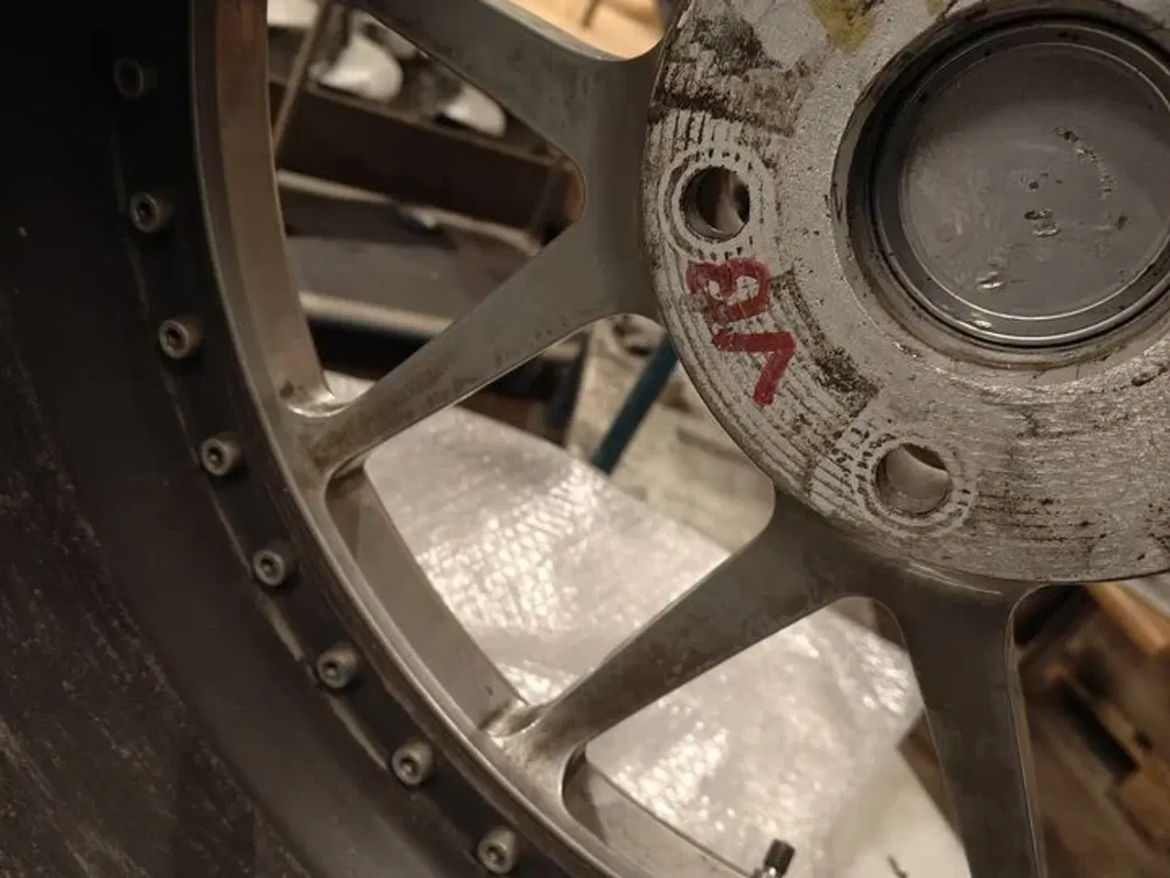 Billede 4 - 4 stk. Fælge m. dæk ADV1 3delt Split til PORSCHE (MOMSFRI)