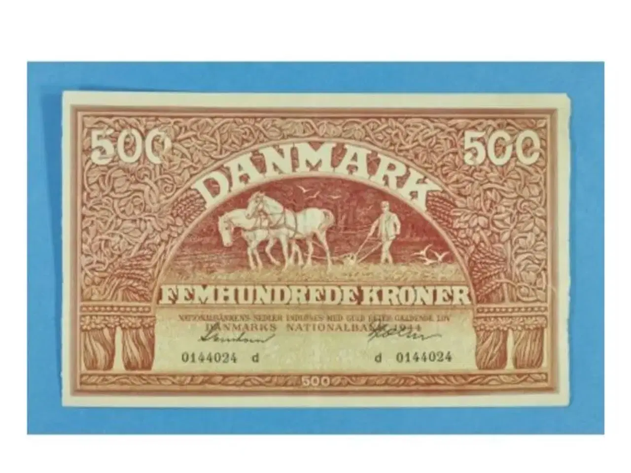 Billede 1 - Danske sedler købes