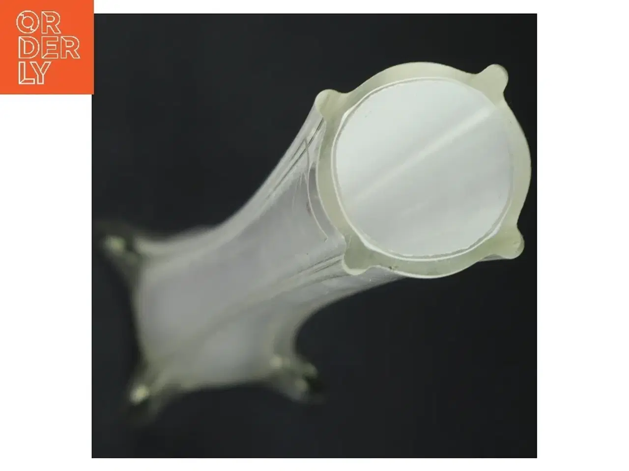 Billede 2 - Hvid vase fra holmegaard (str. 51x9x9 cm)