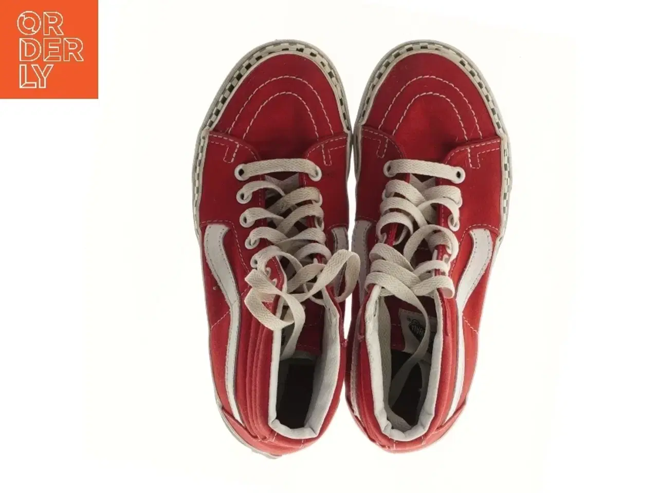 Billede 2 - Røde Vans højtop sneakers fra Vans (str. 36 )
