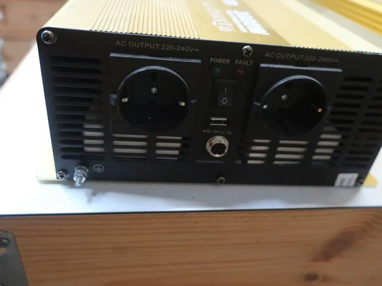 Billede 2 - Inverter GREEN ENERGY Pure Sine Wave DC/AC Power 3000W