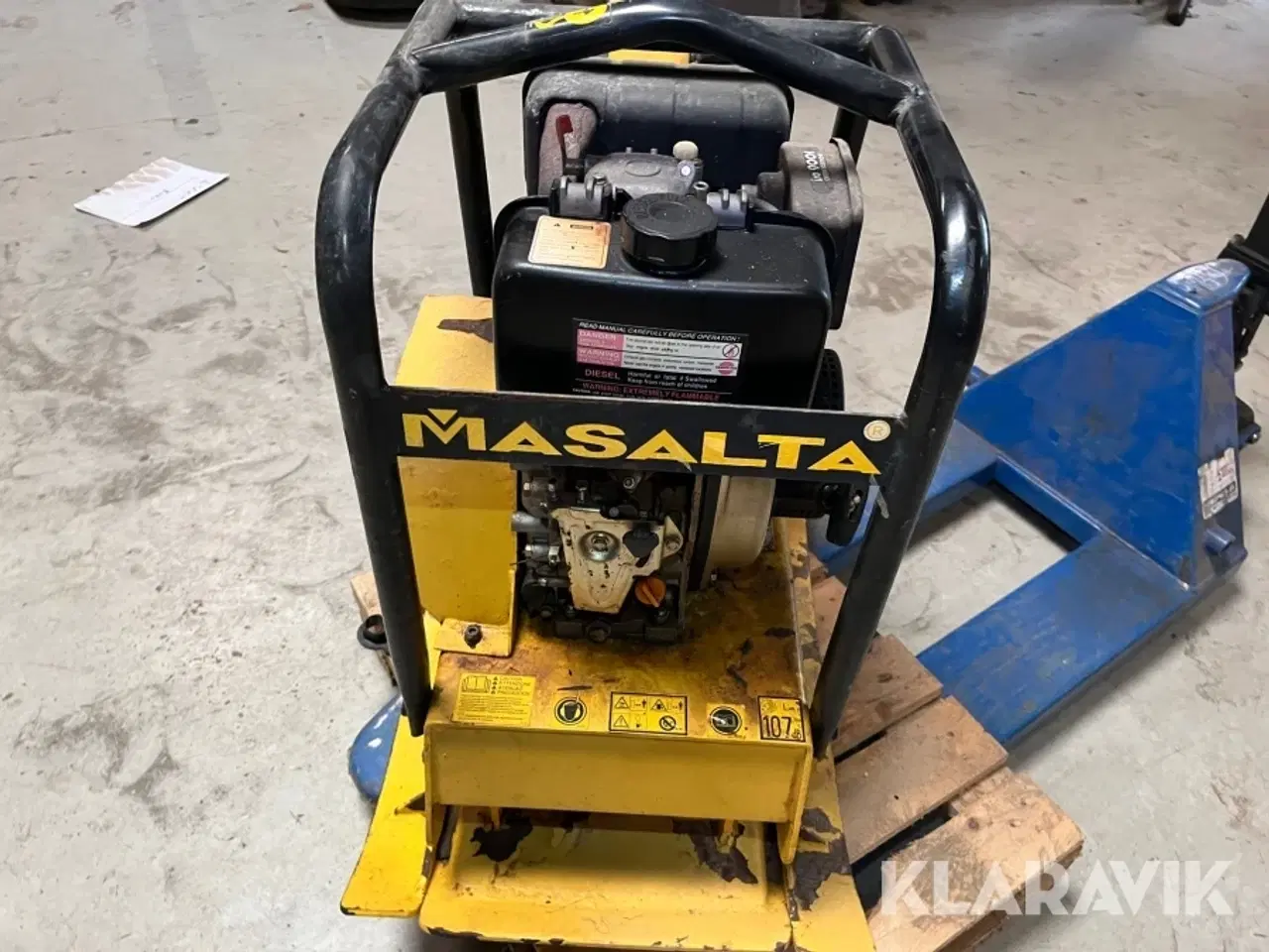 Billede 3 - Pladevibrator Masalta MS130-1