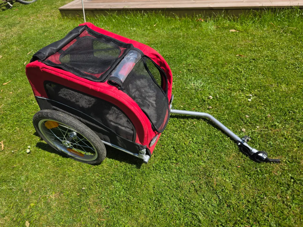 Billede 2 - Trixie Hunde cykeltrailer - Small 38 x 37 x 58 cm 