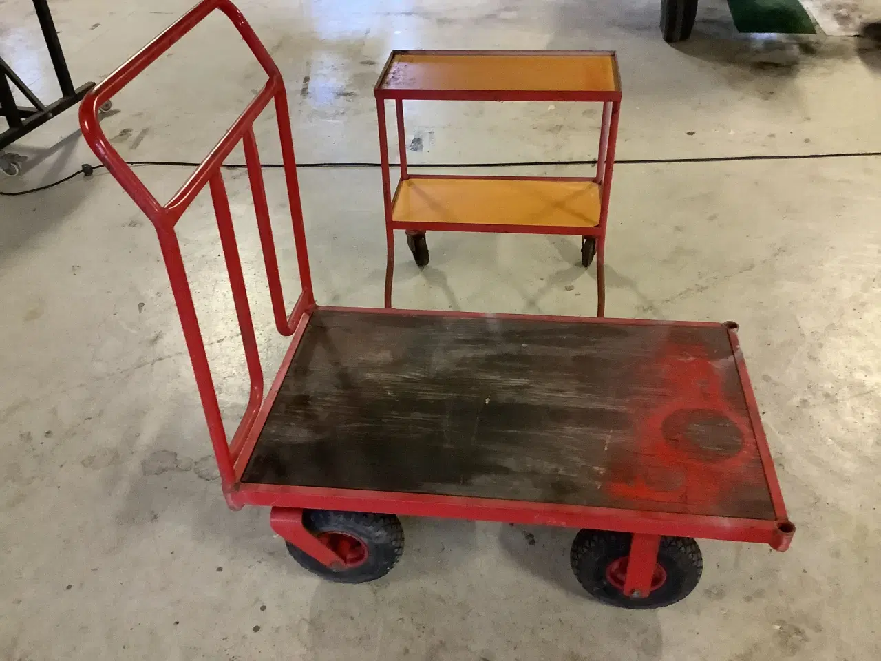 Billede 2 - Værksted vogne/borde med hjul