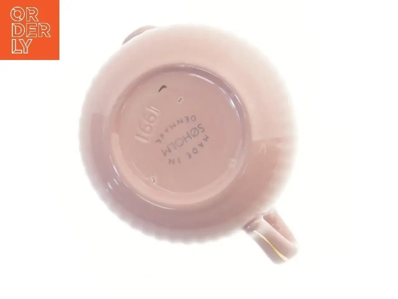 Billede 3 - Porcelænskande med guldkant fra Søholm (str. 9x7 cm)