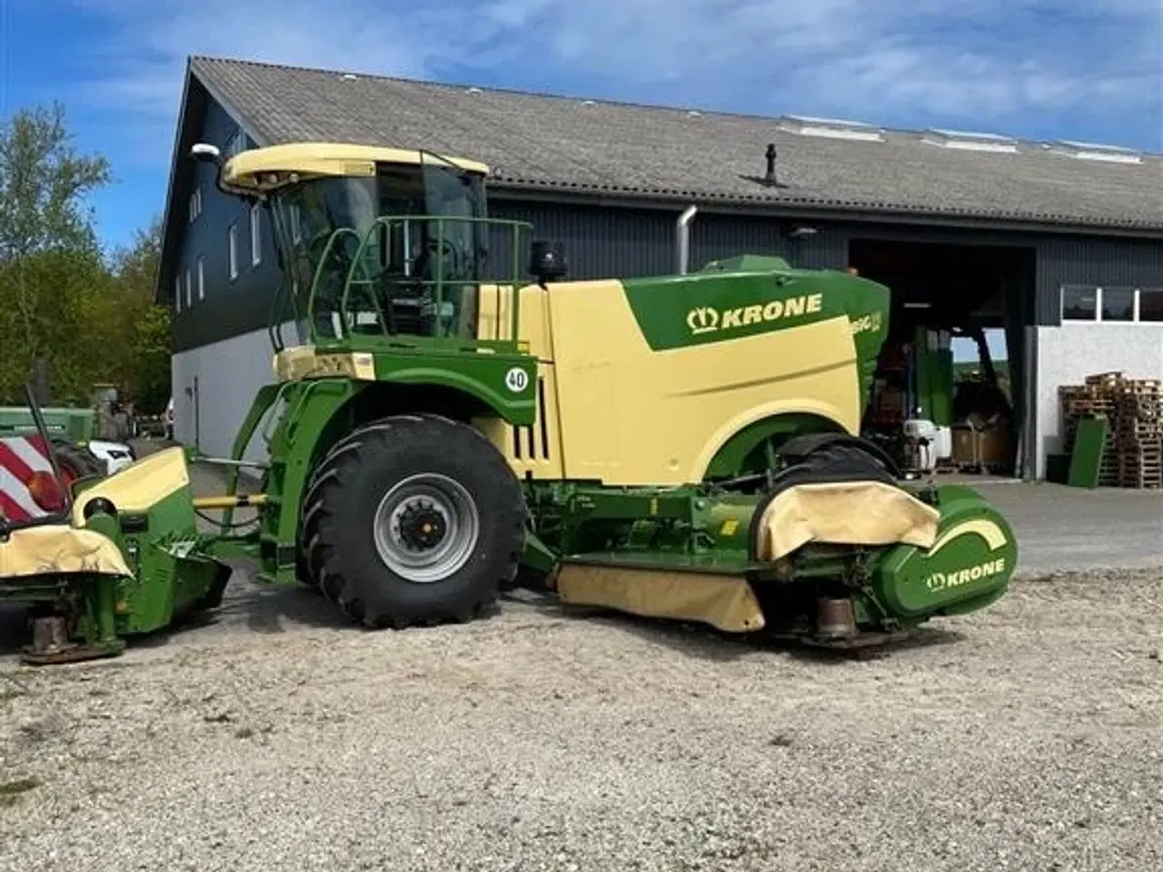 Billede 2 - KRONE BIG M 450 grassking med snegle