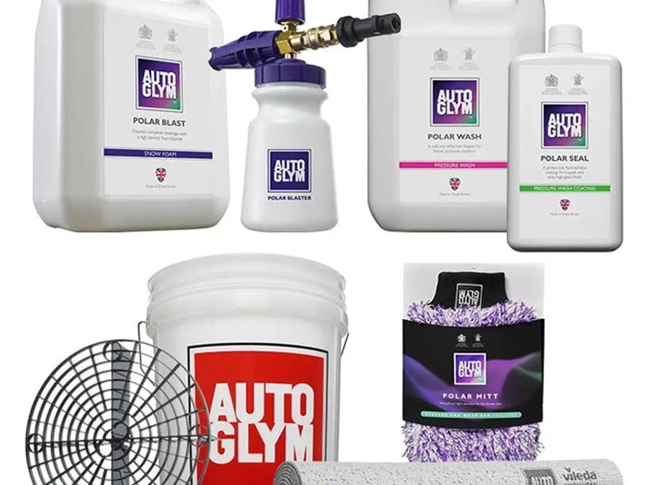 Billede 1 - Autoglym udvendig vaske plejepakke 3 - Højtryksrenser