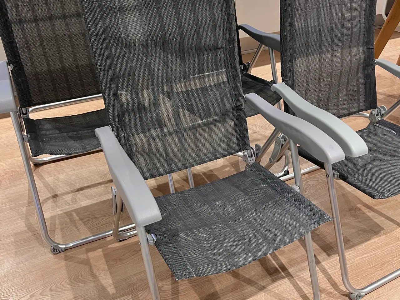 Billede 2 - 4 pos. Havestole - sammenklappelig