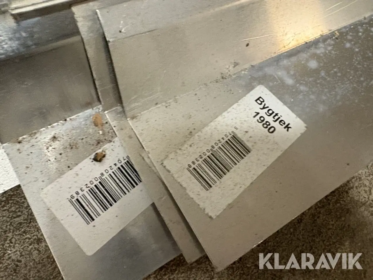 Billede 9 - Stål og alu-skinner - 46 styk