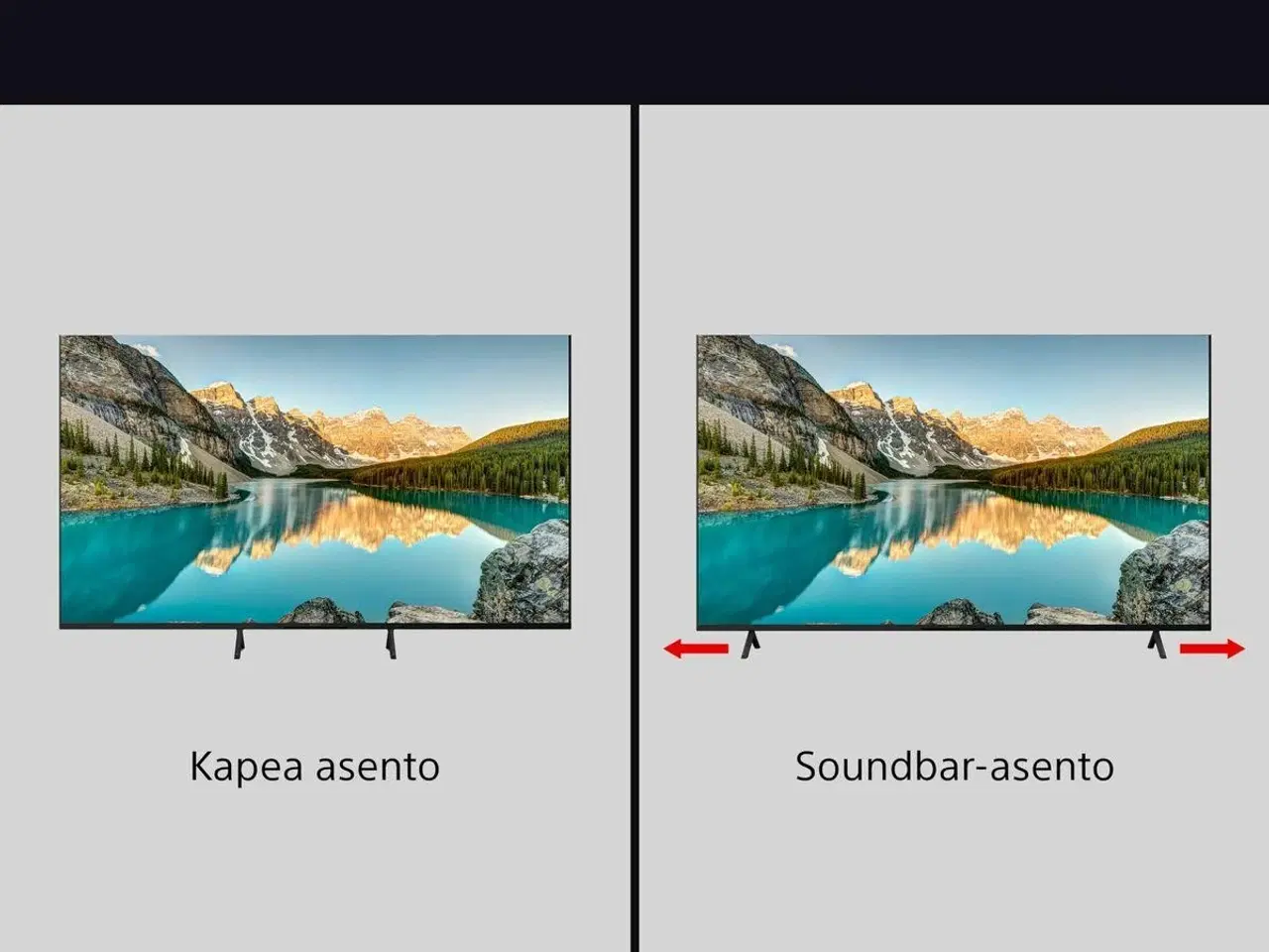 Billede 5 - Smart TV Sony 43" K43S35BP - 4K Ultra HD LED med HDR og Dolby Vision