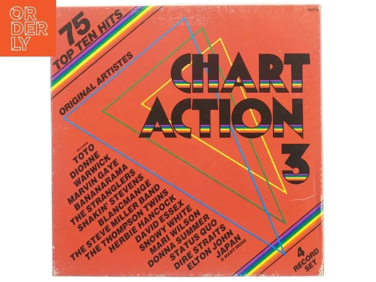 Billede 1 - Chart Action 3 Vinylplader (str. 31 x 31 cm)