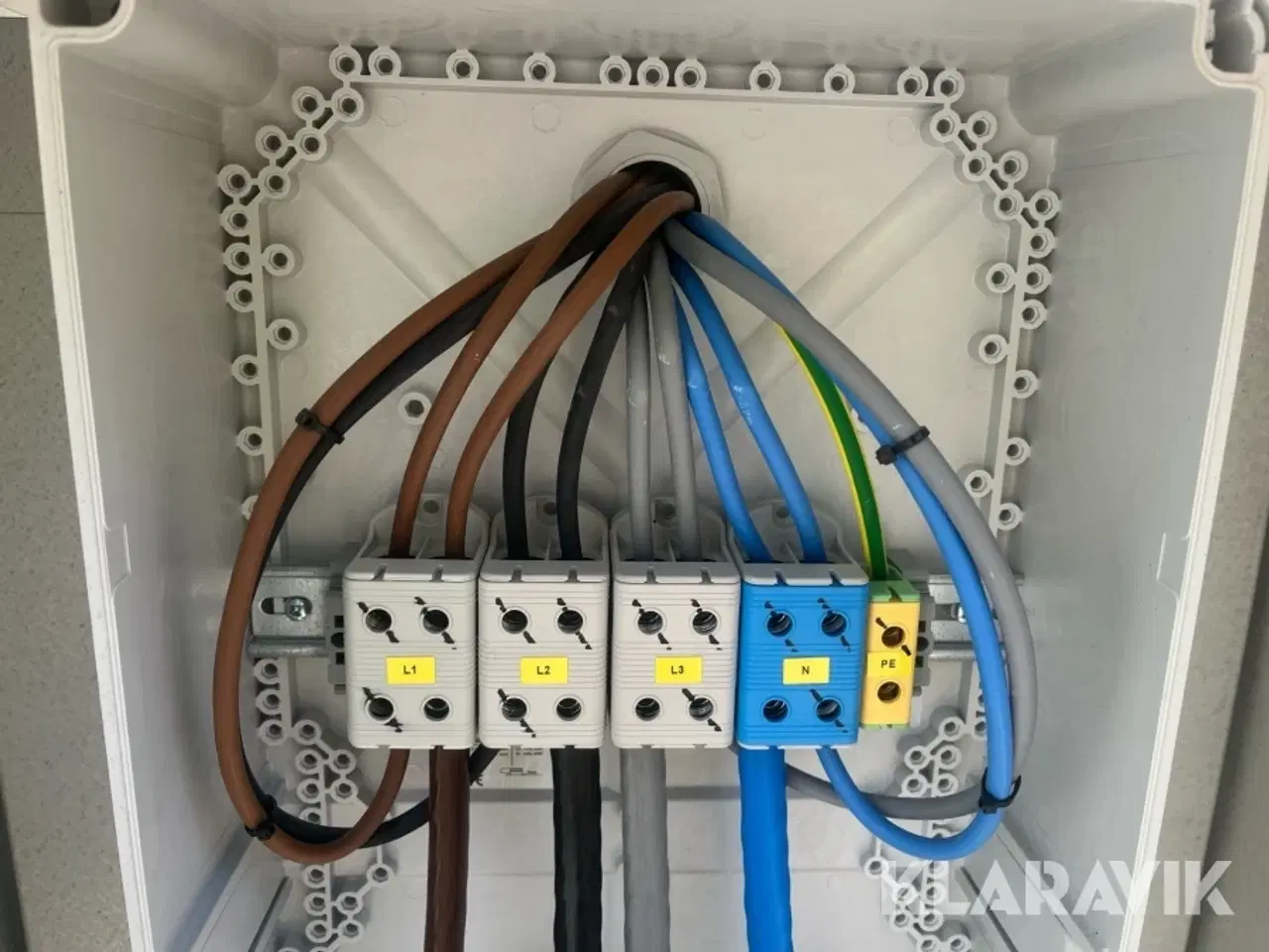 Billede 9 - Byggestrømstavle TITECH ELEKTRIC 125A 1 styk