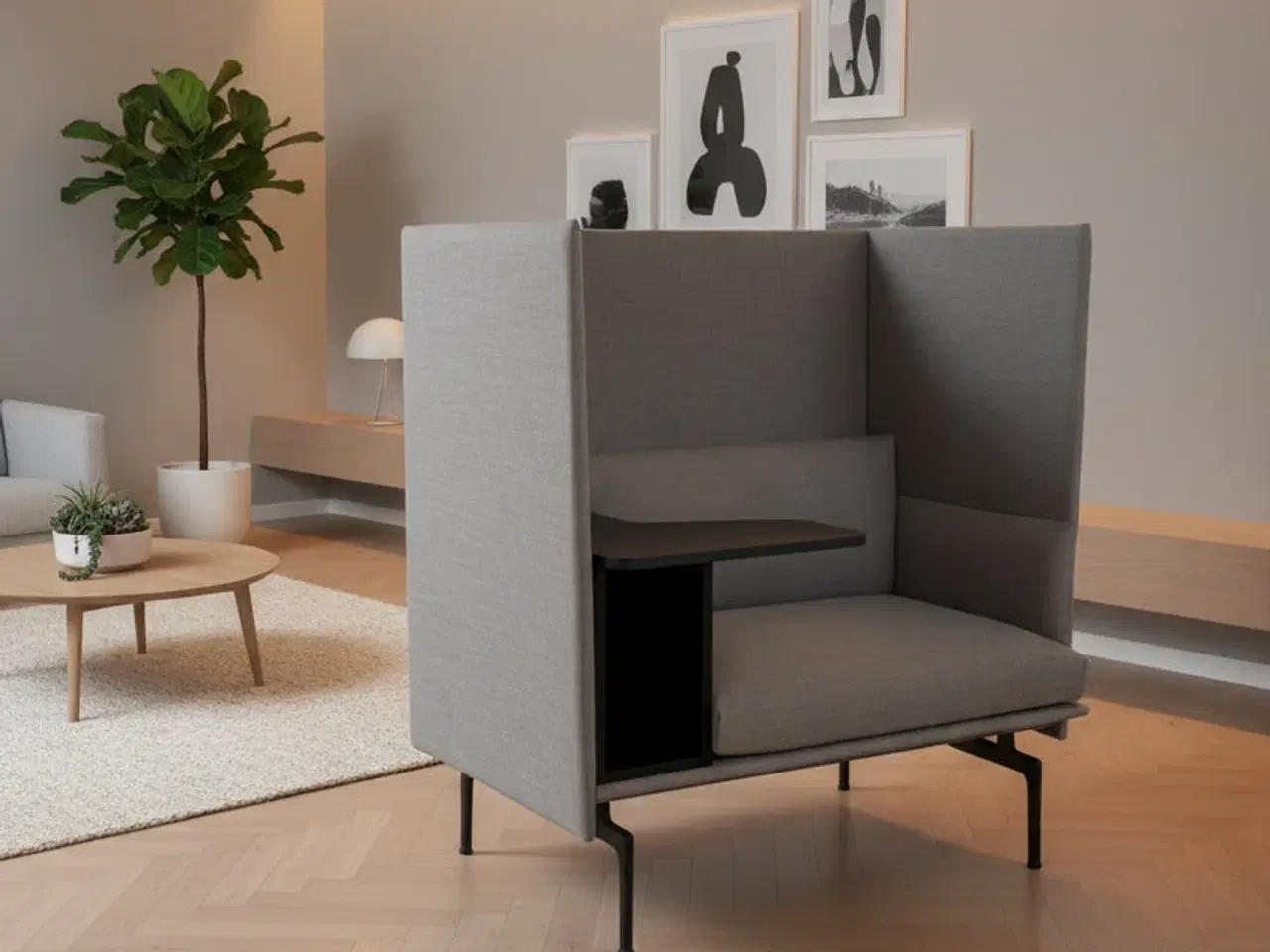 Billede 2 - Muuto Outline Highback Sofa – Grå