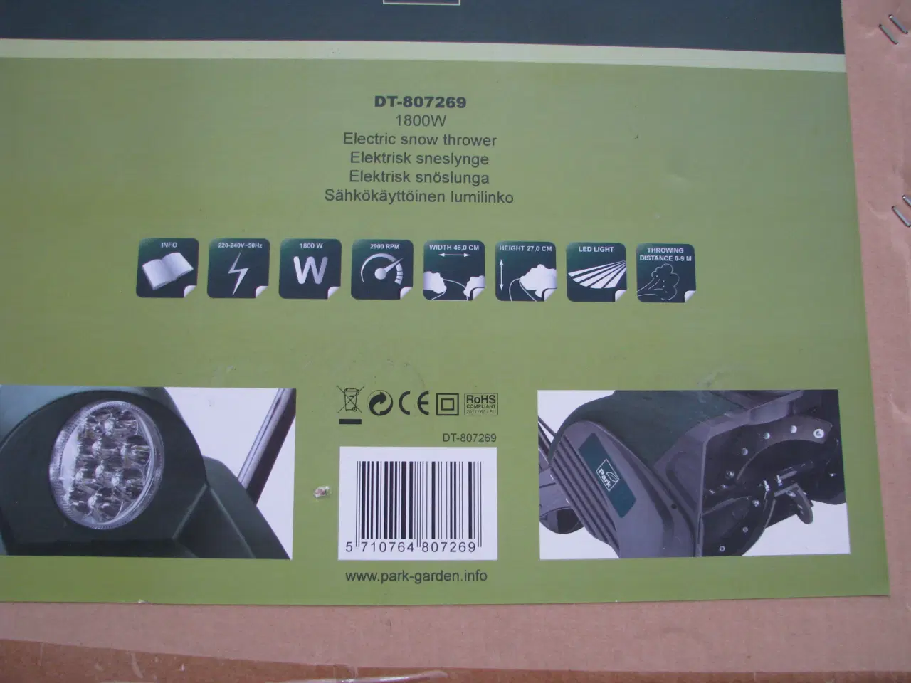 Billede 3 - PARK SNESLYNGE 1800W 