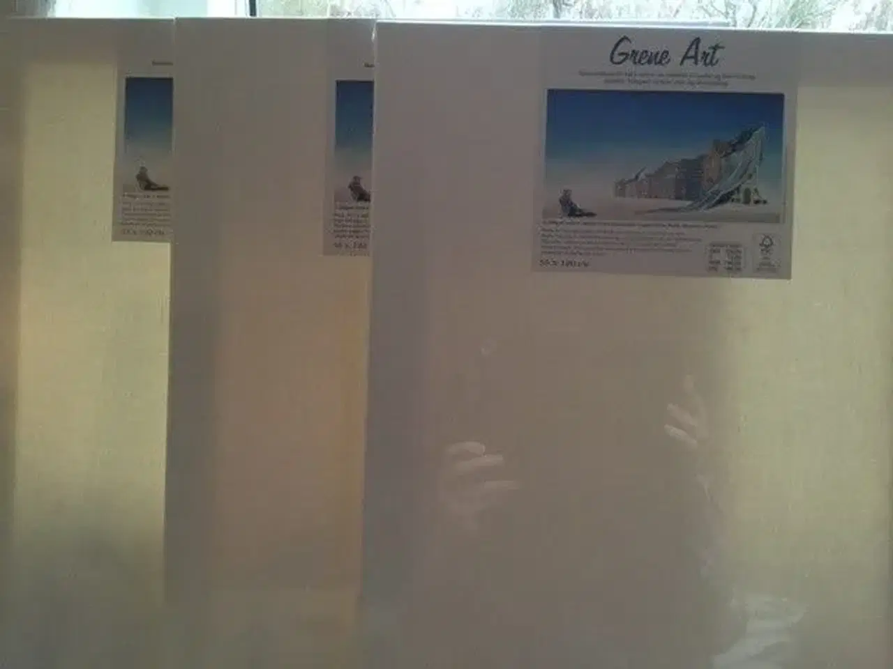 Billede 2 - Kunsterlærreder 120 x 35 cm i ubrudt emballage