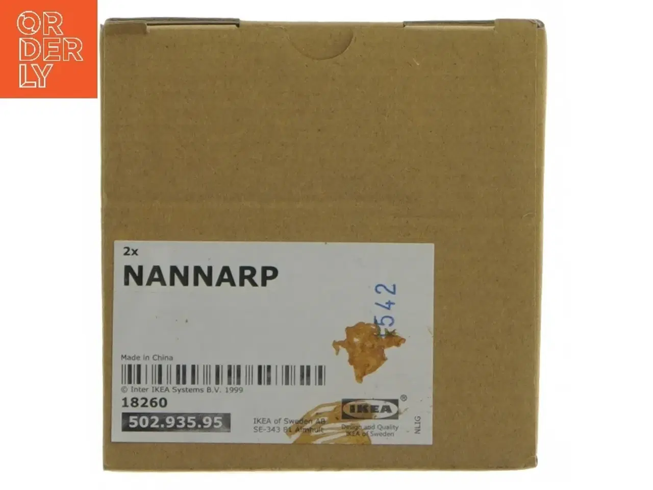 Billede 1 - IKEA NANNARP grå ben fra IKEA (str. 11x10,5x10,5 cm)