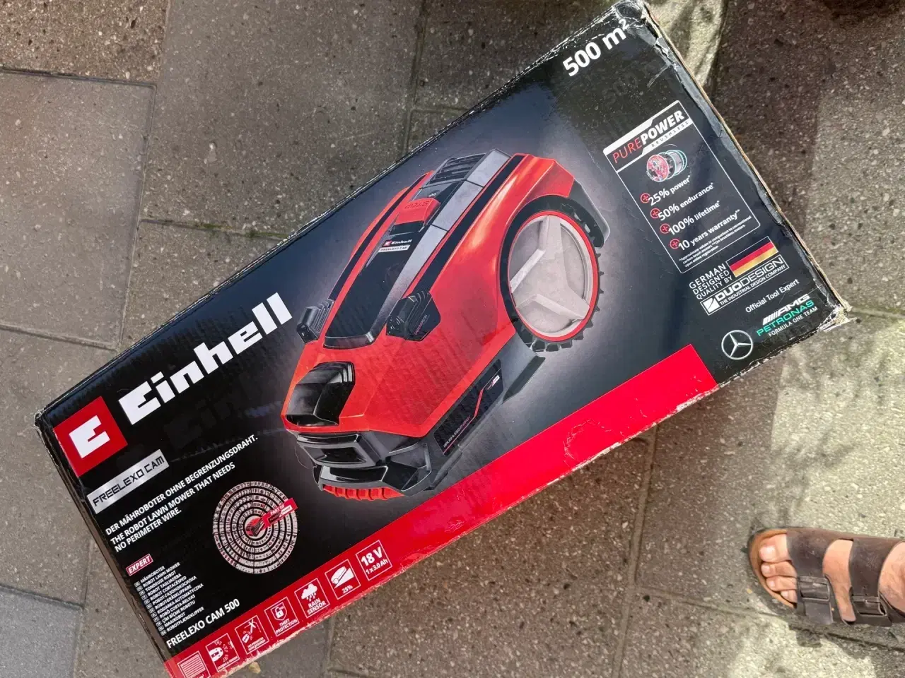 Billede 6 -  Kvalitets  Robot Plæneklipper Fra Tyske Einhell, 