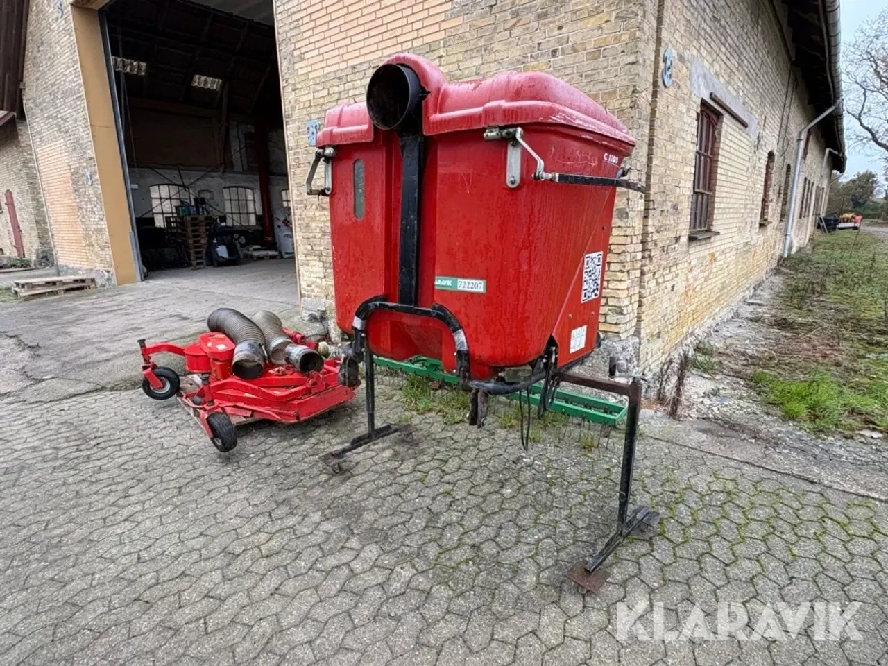 Billede 3 - Klippebord og græsopsamler Carraro C1100