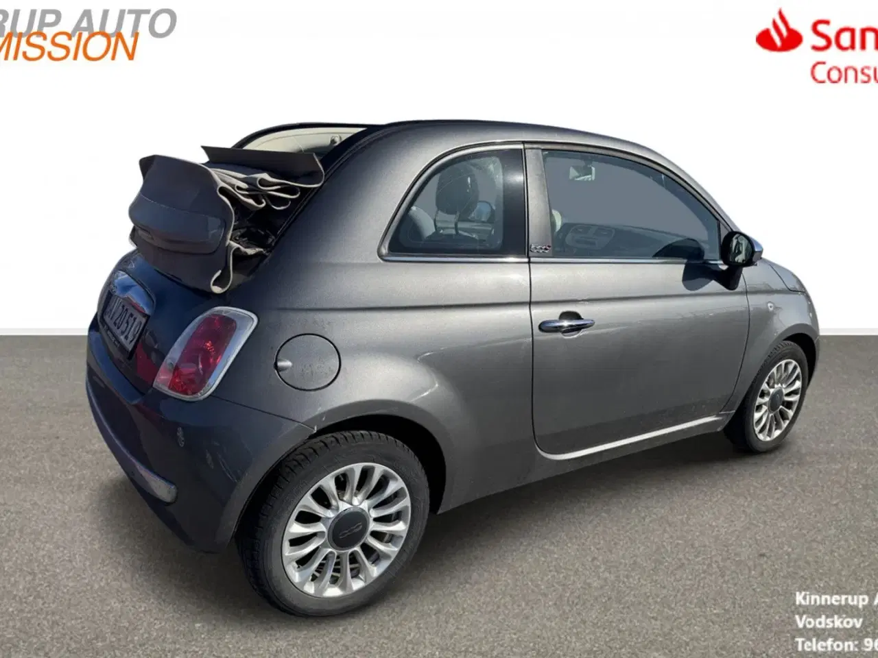 Billede 3 - Fiat 500C 1,2 Popstar 69HK Cabr.