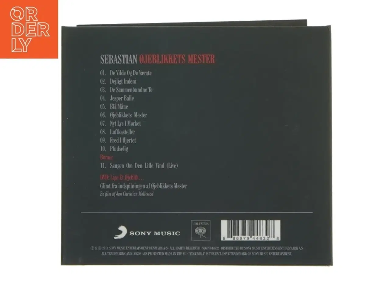 Billede 3 - Sebastian - Øjeblikkets Mester CD og DVD fra Columbia
