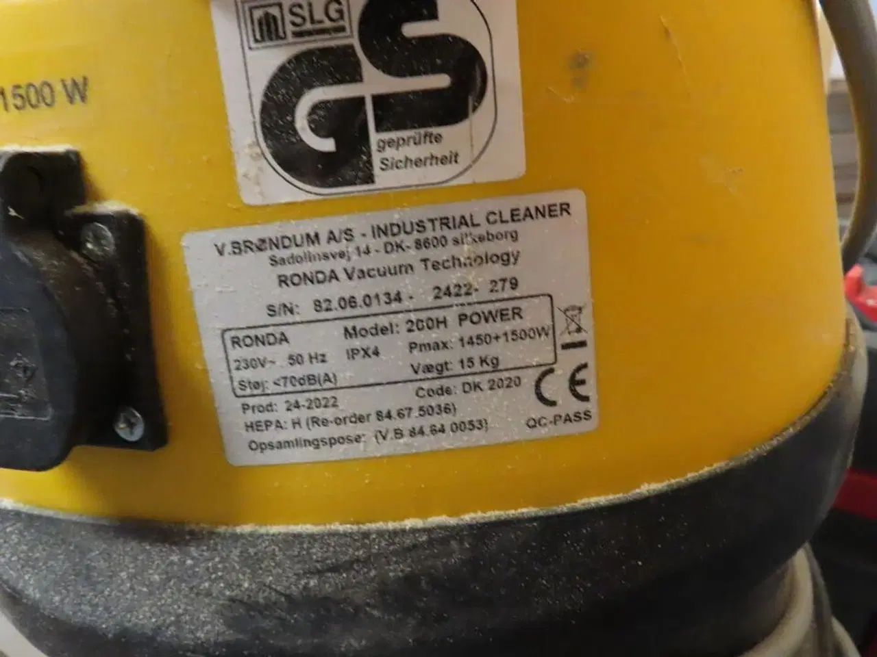 Billede 4 - Støvsuger, RONDA 200