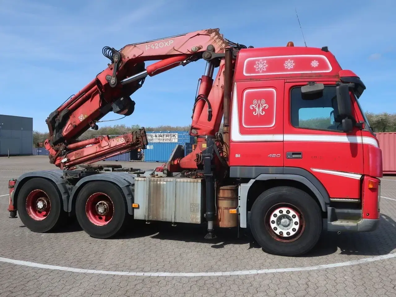 Billede 4 - Lastbil m. kran VOLVO FM12