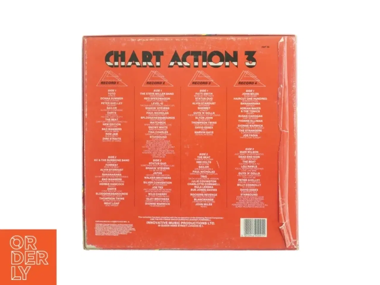 Billede 2 - Chart Action 3 Vinylplader (str. 31 x 31 cm)