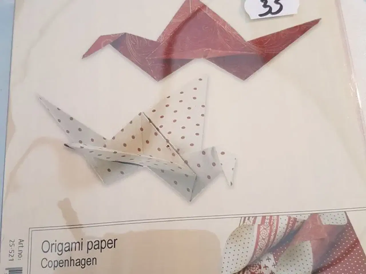 Billede 1 - Origami papir