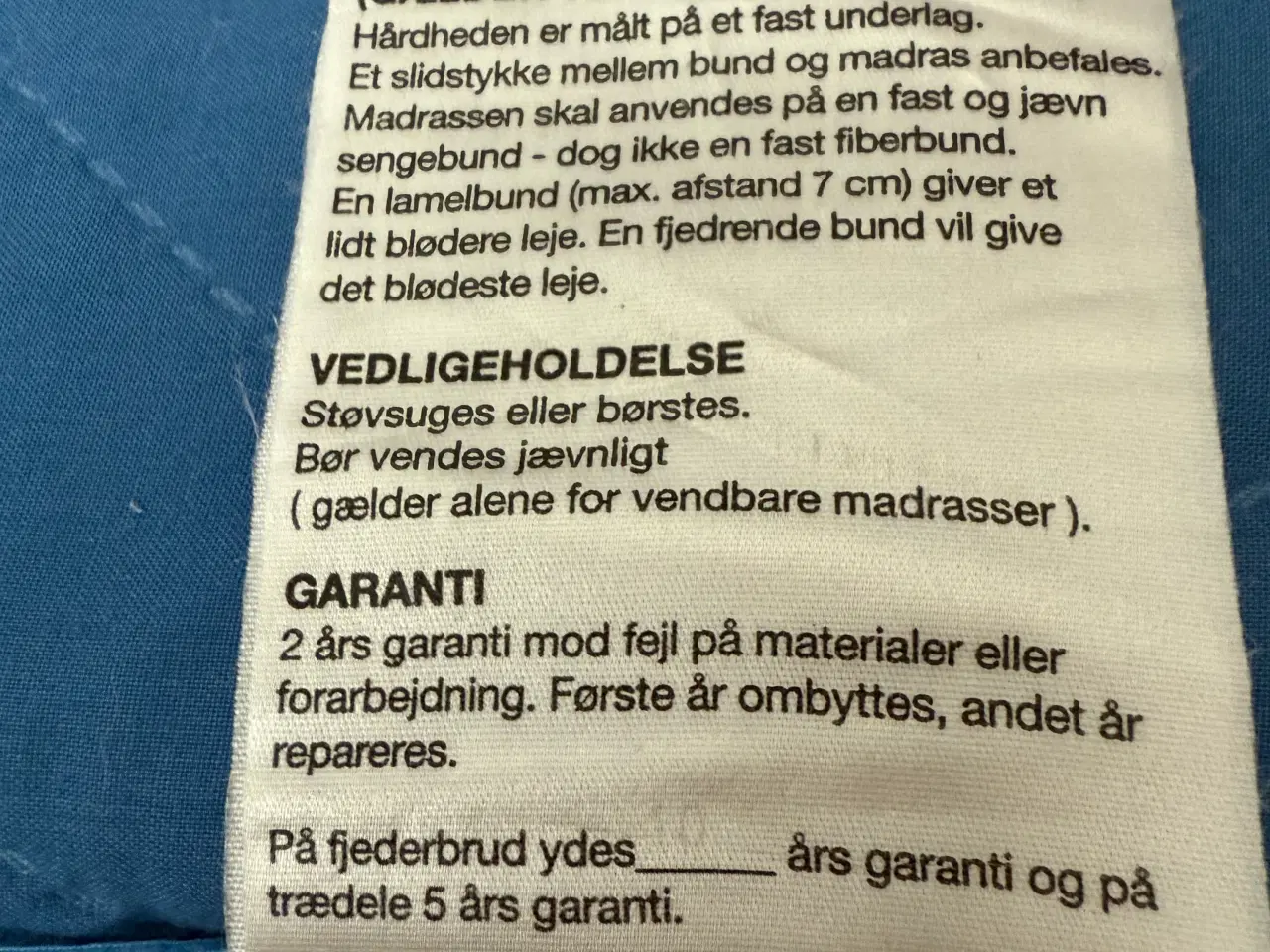 Billede 2 - Dobbelt seng med springmadrasser