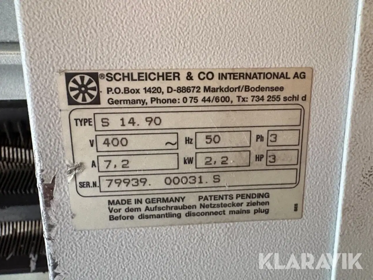 Billede 5 - Makulator Schleicher S 14.90