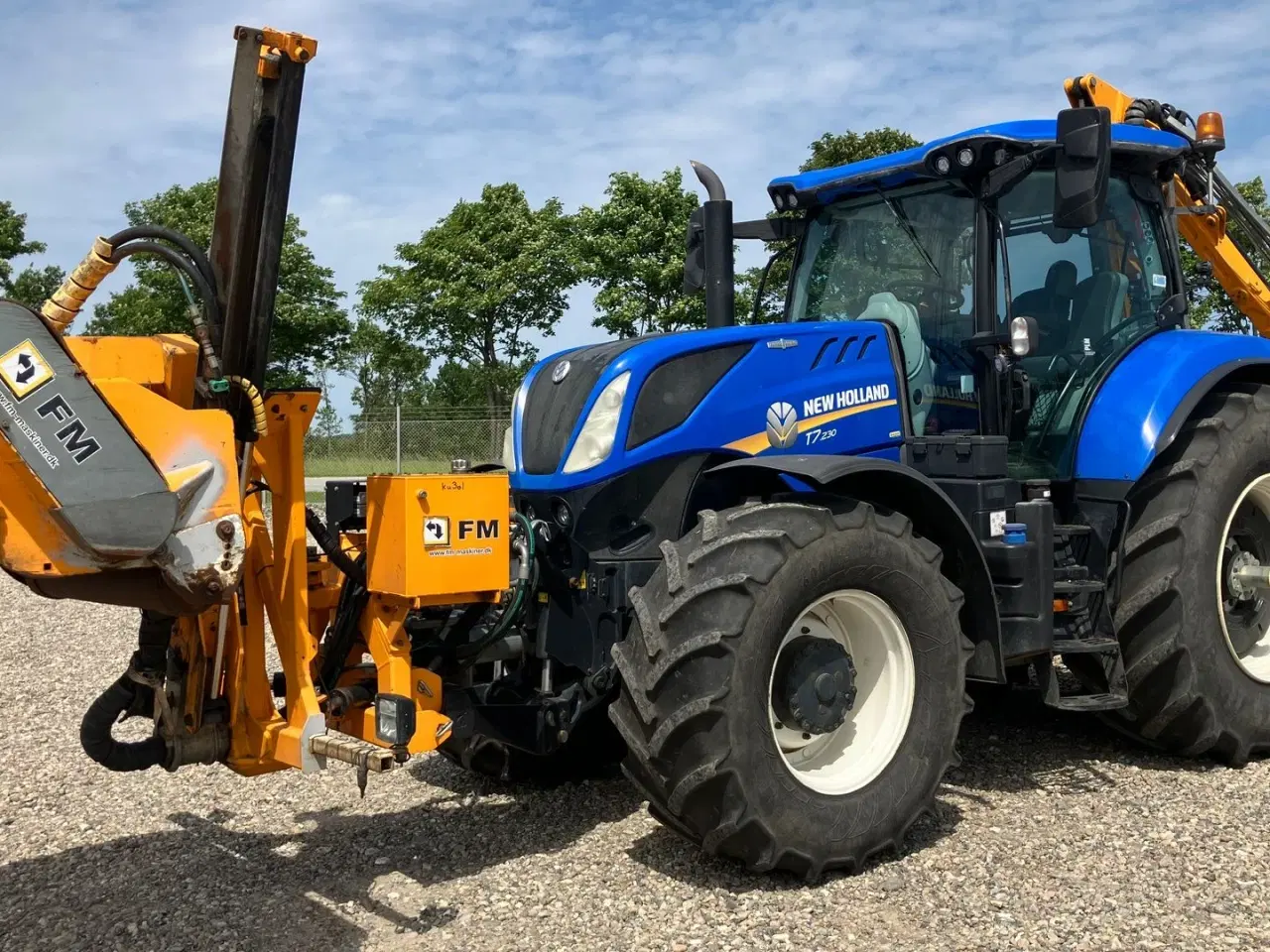 Billede 3 - New Holland T7.230 Autocommand med rabatklipperudstyr