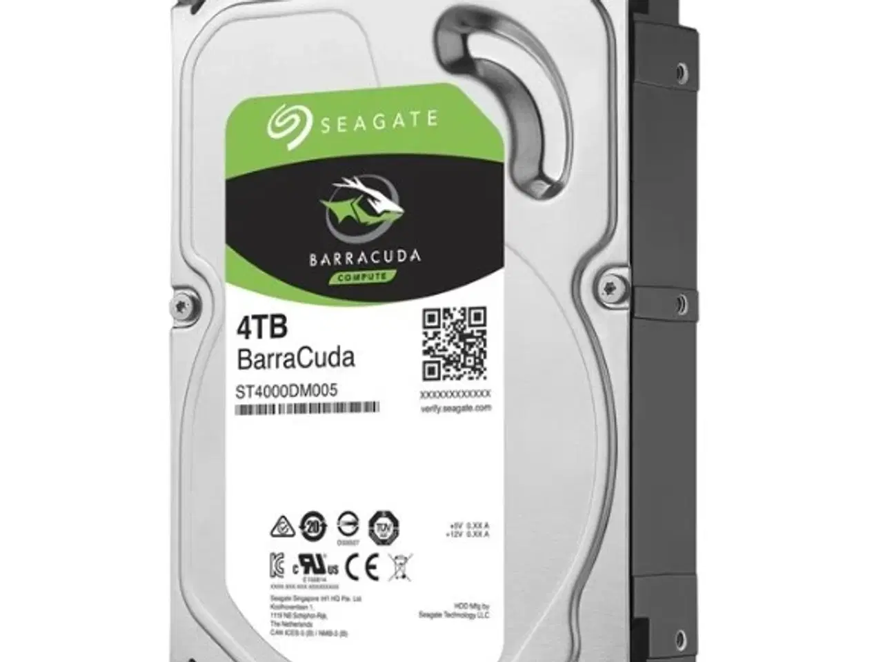 Billede 1 - Harddisk 4 TB Seagate Barracuda