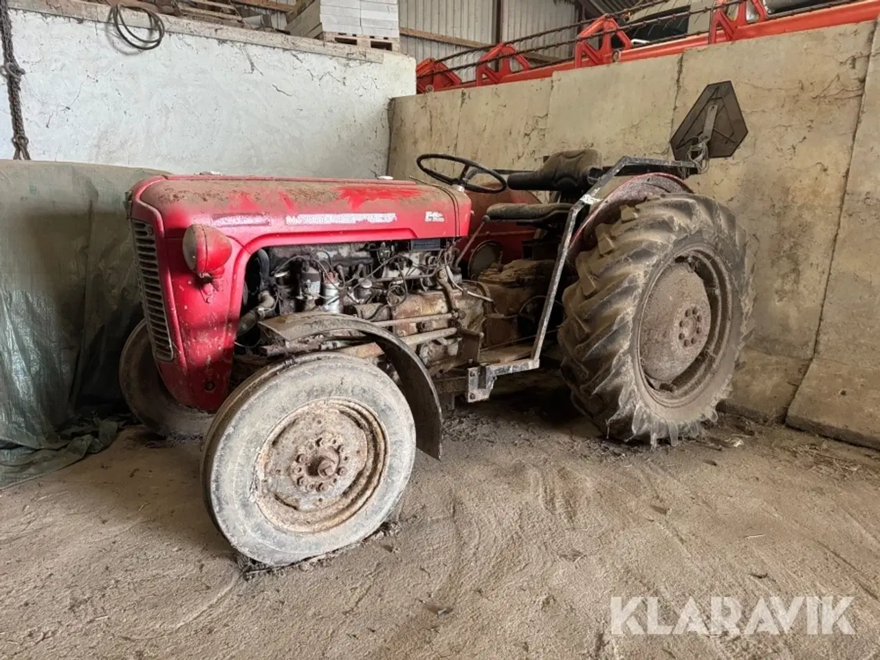 Billede 1 - Veterantraktor Massey Ferguson 35