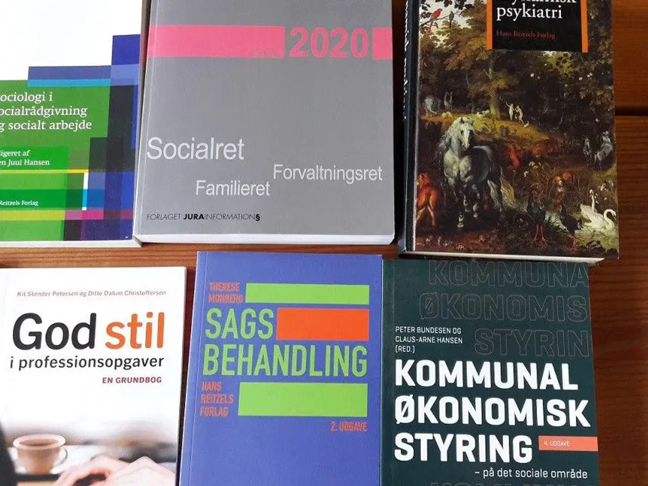 Billede 1 - Studiebøger til socialrådgiver