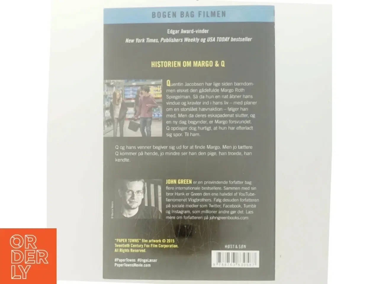 Billede 3 - Paper towns af John Green (Bog)