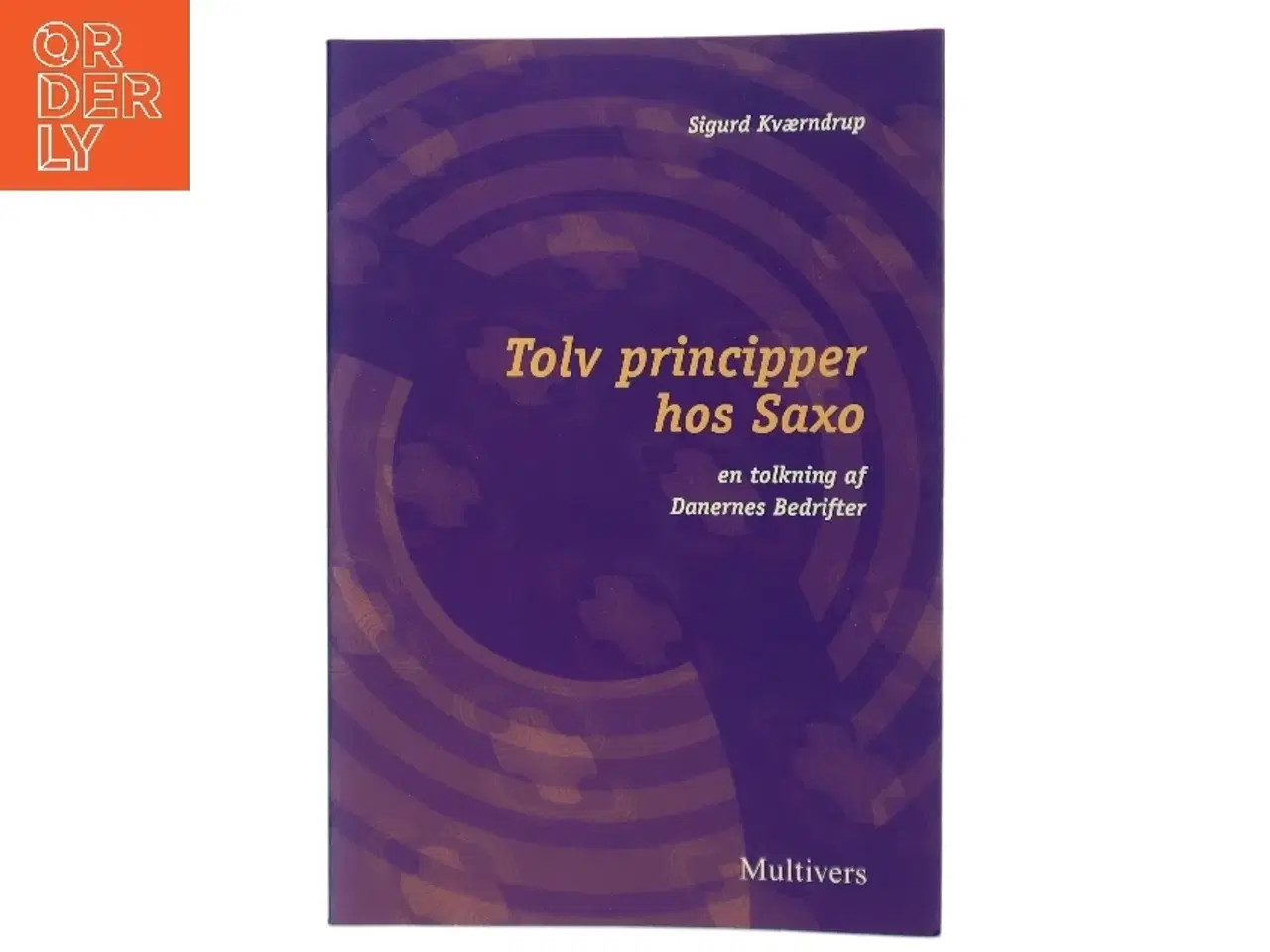 Billede 1 - Tolv principper hos Saxo : en tolkning af Danernes Bedrifter af Sigurd Kværndrup (Bog)