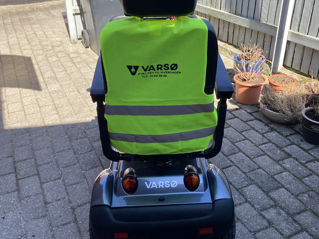 Billede 3 - 4 hjulet el scooter. Mærke VARSØ. 