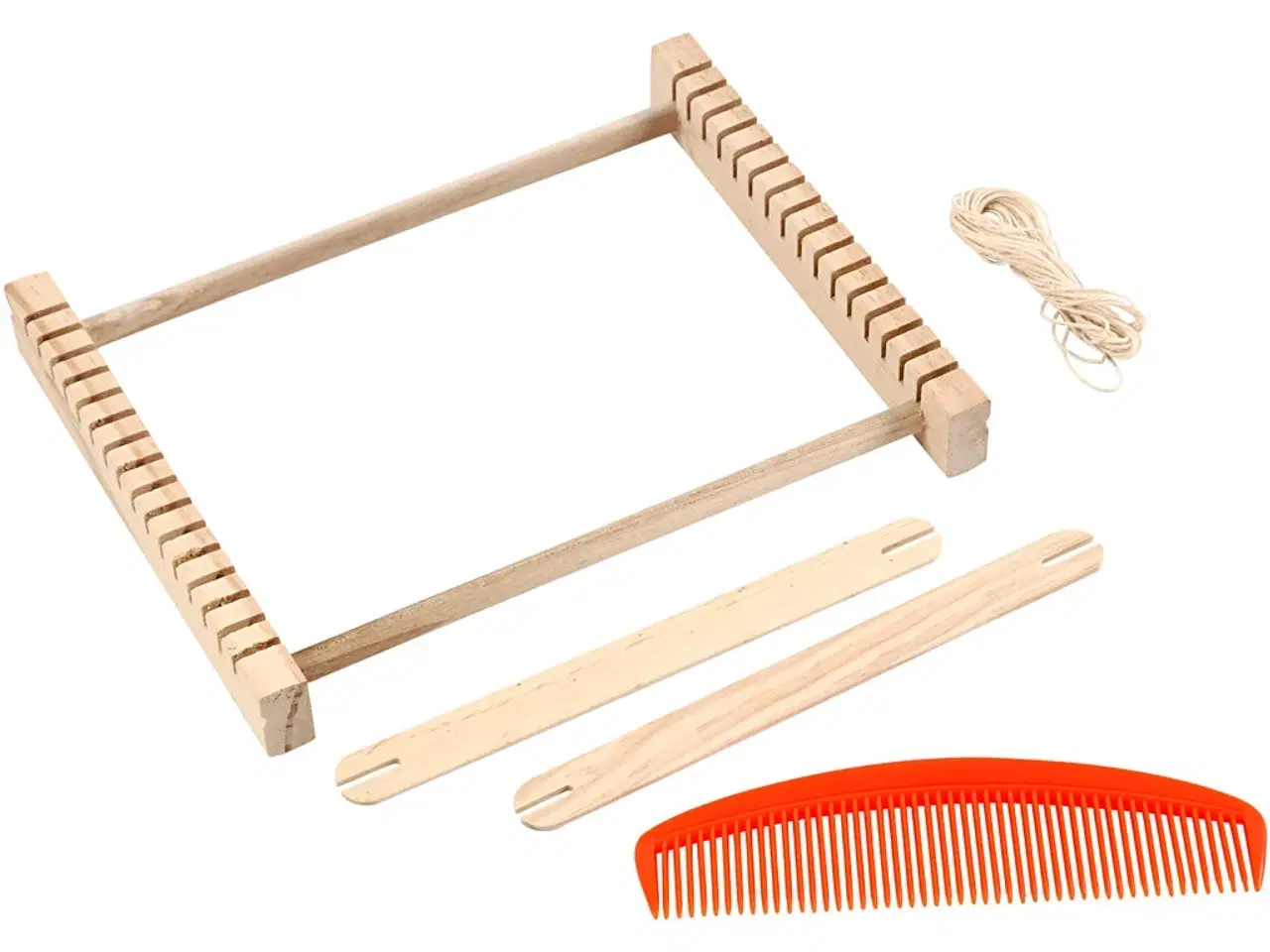 Billede 1 - Kvalitets Væv i Træ - 24,5x19,5 cm, 1 stk.