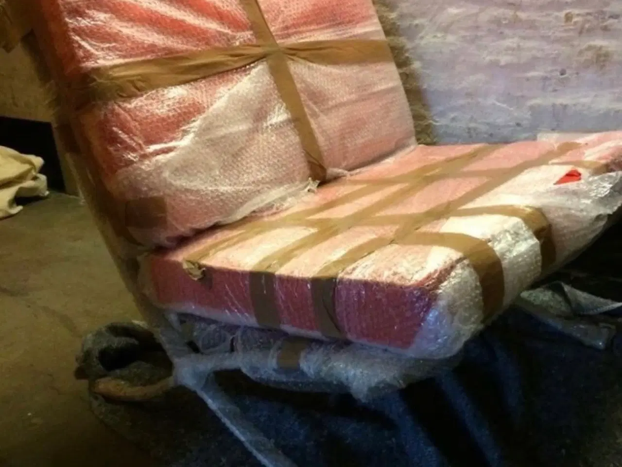 Billede 9 - Chaiselong stol med skammel læder