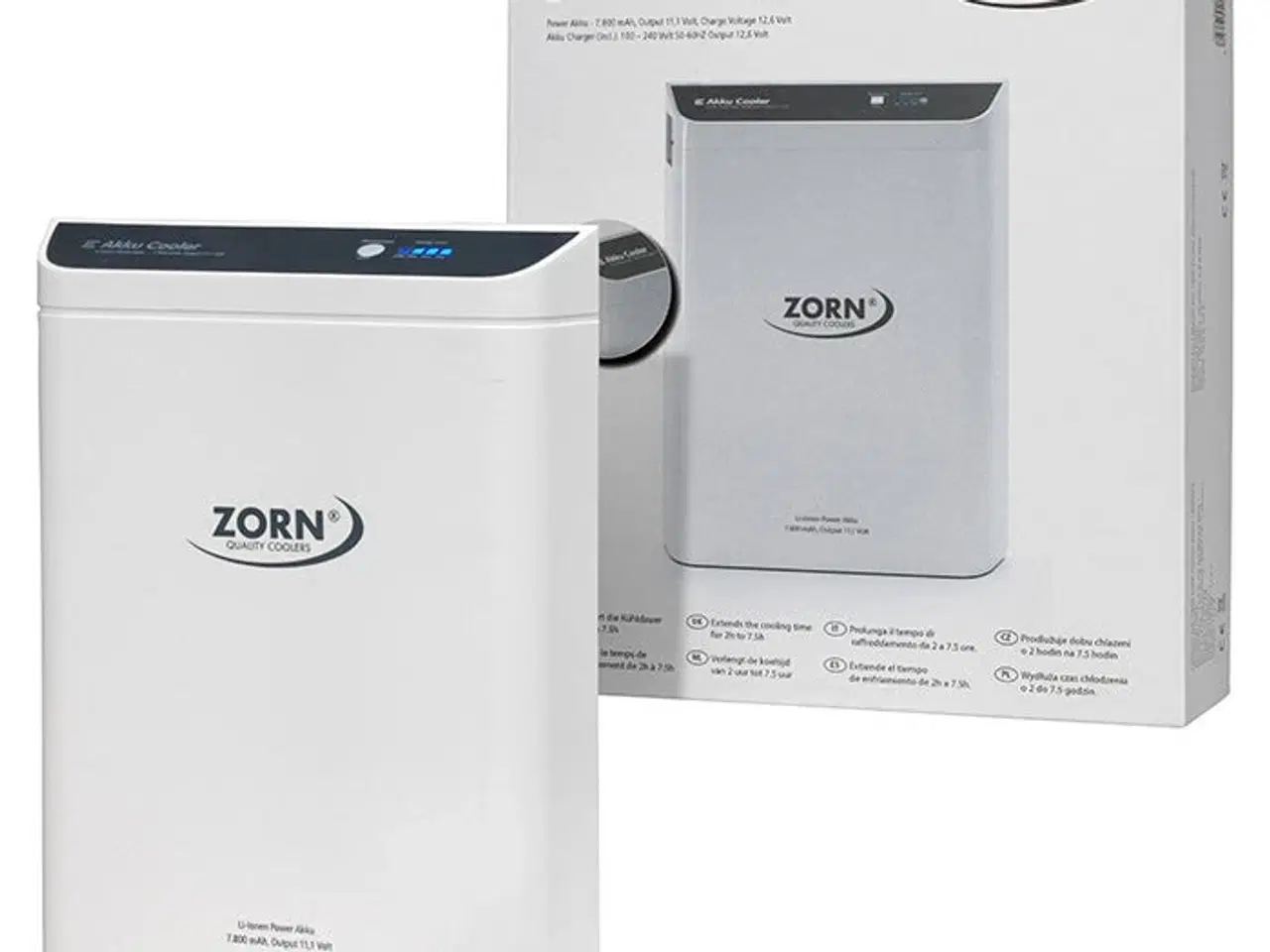 Billede 1 - ZORN 7,8 Ah ekstra batteri til 25L køleboks