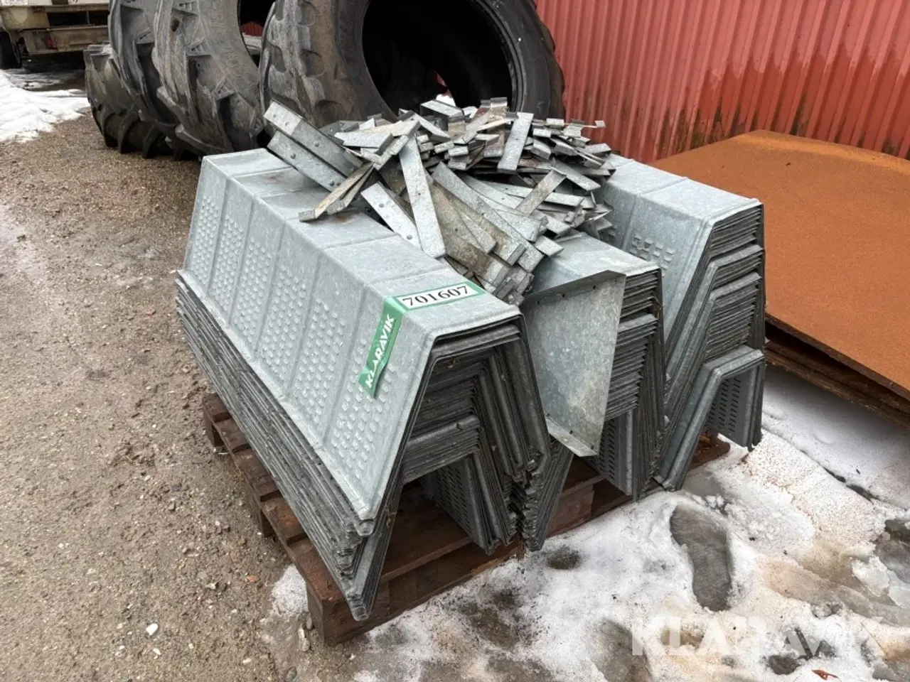 Billede 1 - Tørrekanaler 100-150 styk - Galvaniseret