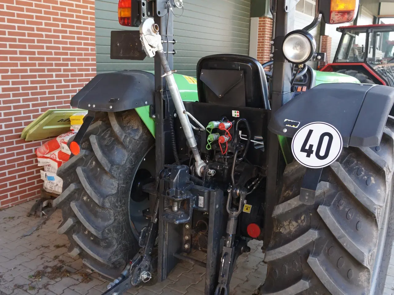 Billede 4 - Deutz Fahr 4080E 4wd kun 360 timer